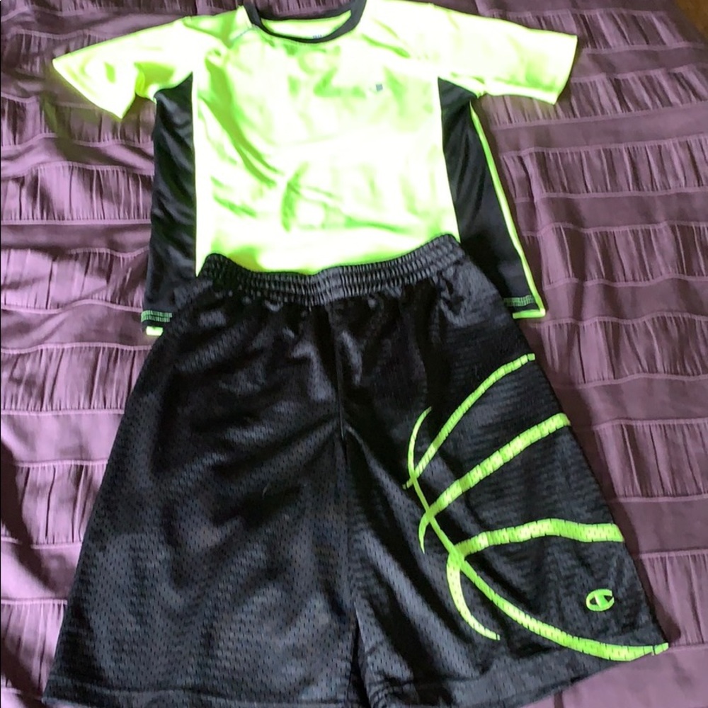 Boys basketball outfit